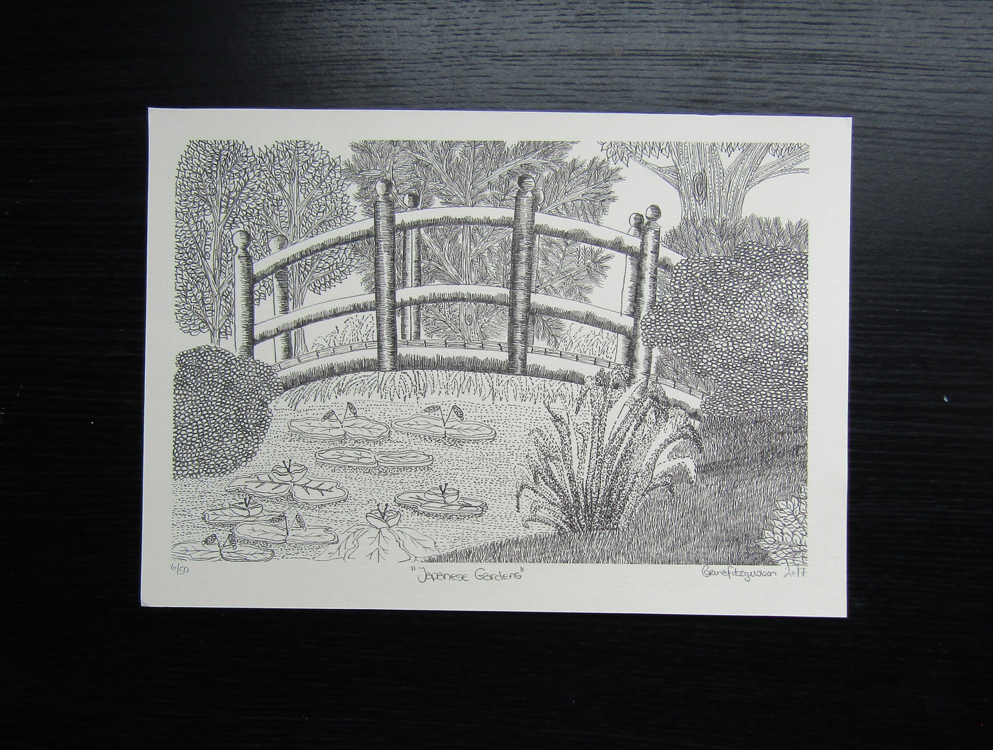 "Japanese Gardens" - Limited Edition Print - Corina Fitzgibbon Art